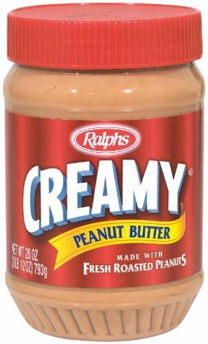 Ralphs Creamy Peanut Butter Perspective: front