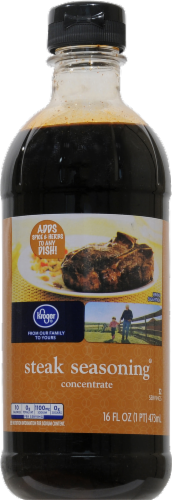 Kroger® Steak Seasoning Sauce Perspective: front