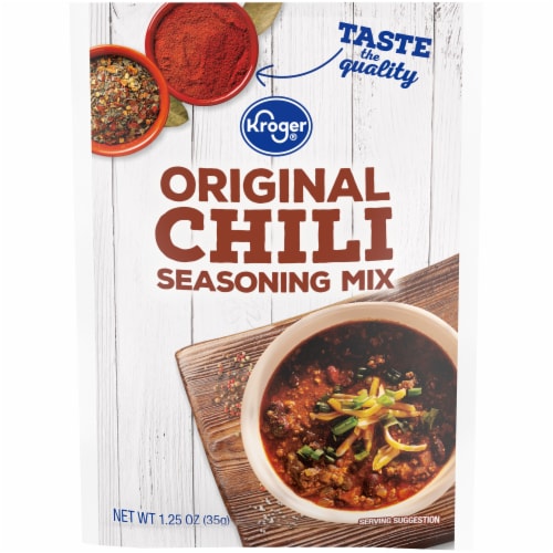 Secréte forvisning Arena Kroger® Original Chili Seasoning Mix, 1.25 oz - Kroger