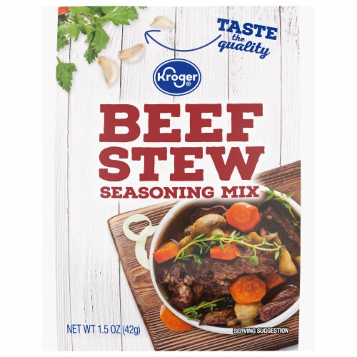 Kroger® Beef Stew Seasoning Mix Perspective: front