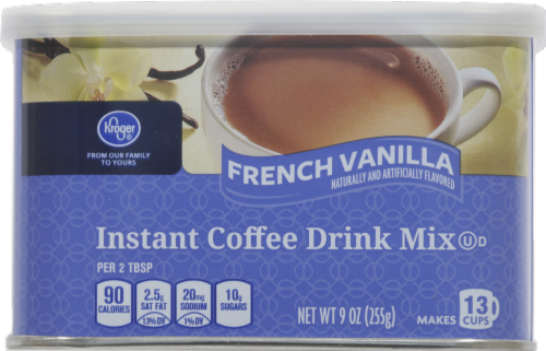 Kroger® French Vanilla Instant Coffee Drink Mix Perspective: front