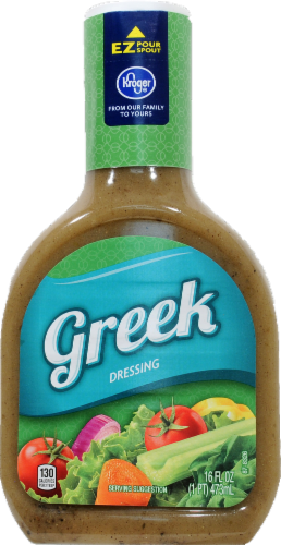 Kroger® Greek Dressing Perspective: front