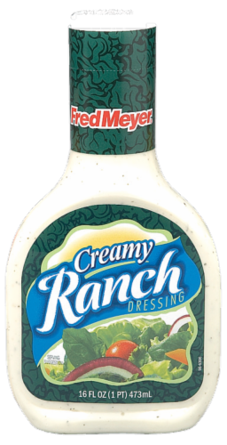 Fred Meyer® Creamy Ranch Dressing Perspective: front