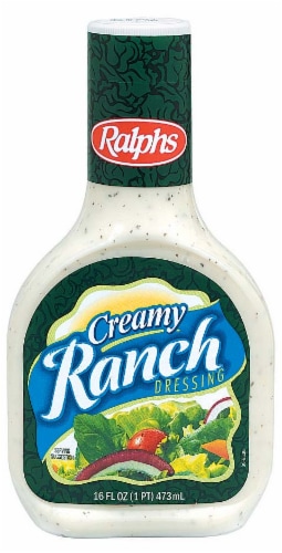 Ralphs Creamy Ranch Dressing Perspective: front