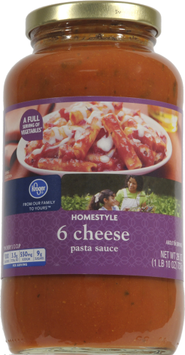 Kroger® 6 Cheese Pasta Sauce Perspective: front