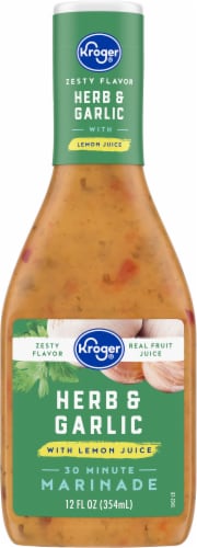 Kroger® Herb & Garlic 30 Minute Marinade Perspective: front