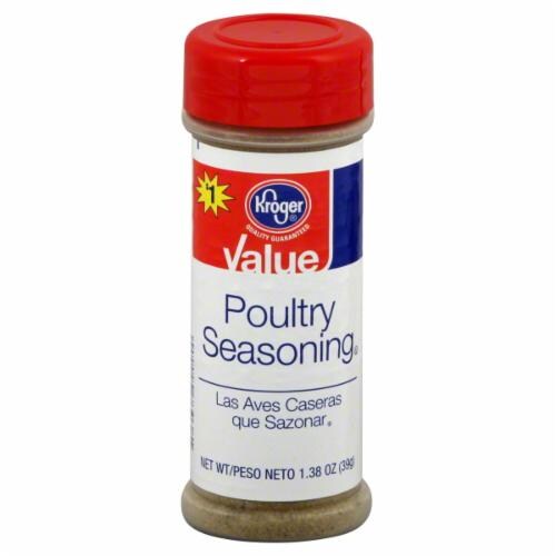 Kroger Poultry Seasoning Perspective: front