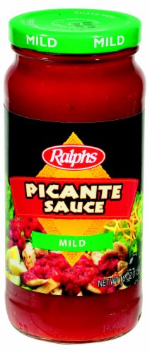 Ralphs Mild Picante Sauce Perspective: front