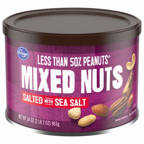 Kroger® Salted Mixed Nuts Perspective: front