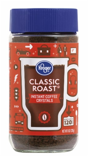 Kroger® Classic Roast Instant Coffee Crystals Perspective: front