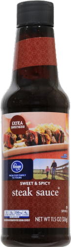 Kroger® Sweet & Spicy Steak Sauce Perspective: front