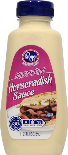 Kroger® Squeezable Horseradish Sauce Perspective: front