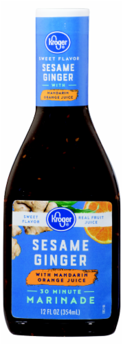 Kroger® Sesame Ginger Marinade with Mandarin Orange Juice Perspective: front