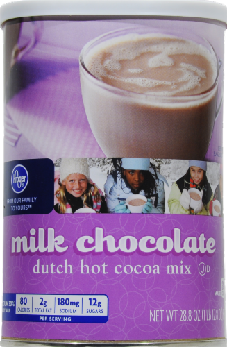 Kroger® Milk Chocolate Dutch Hot Cocoa Mix Perspective: front