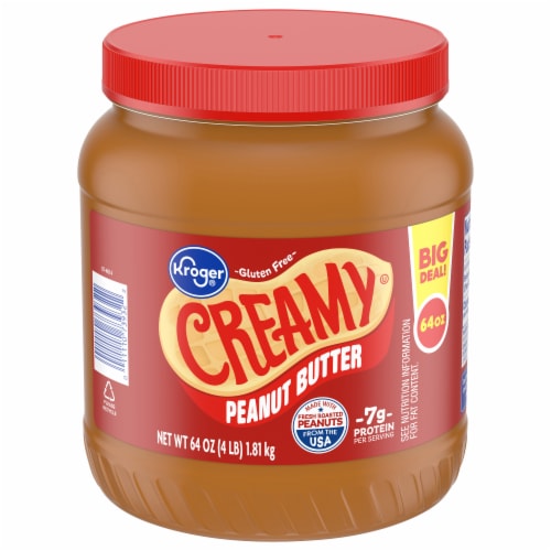 Kroger® Peanut Butter Creamy BIG Deal! Perspective: front
