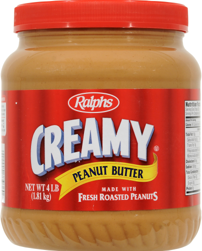 Ralphs Creamy Peanut Butter Perspective: front