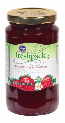 Kroger® Freshpack Strawberry Preserves Perspective: front