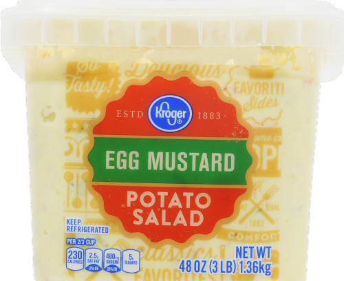 Kroger® Egg Mustard Potato Salad Perspective: front
