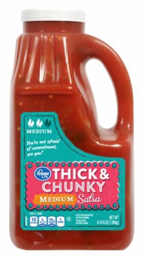 Kroger® Thick & Chunky Salsa - Medium Perspective: front