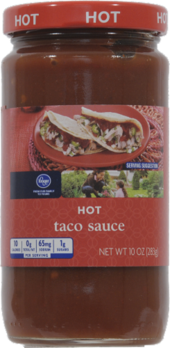 Kroger® Hot Taco Sauce Perspective: front