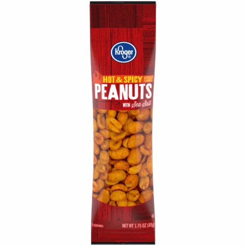 Kroger® Hot & Spicy Peanuts with Sea Salt Perspective: front