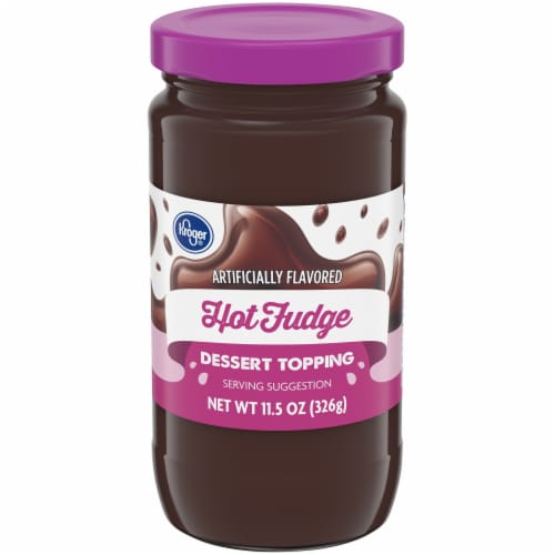 Kroger® Hot Fudge Dessert Topping Perspective: front