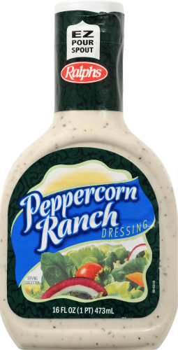 Ralphs Peppercorn Ranch Dressing Perspective: front