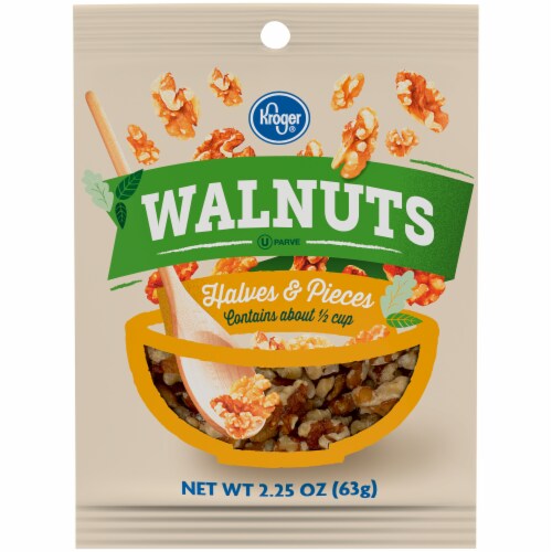 Kroger® Walnut Halves & Pieces Perspective: front