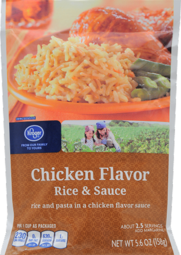 Kroger® Chicken Flavor Rice & Sauce Perspective: front