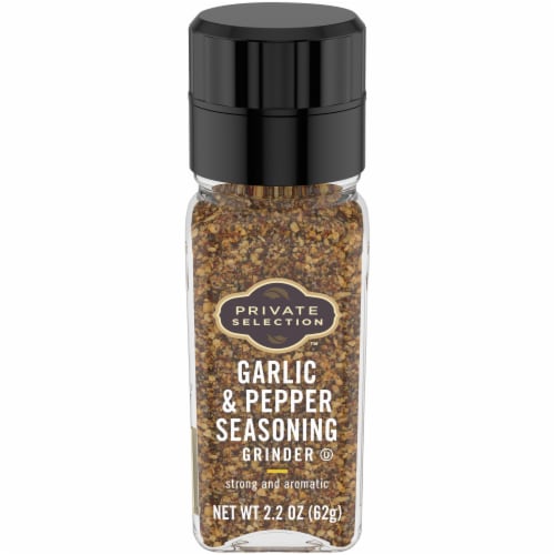 Private Selection™ Garlic & Pepper Seasoning Grinder Perspective: front
