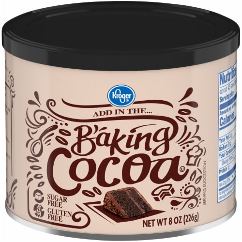 HERSHEY'S Special Dark Cocoa Baking Powder 8oz Canister