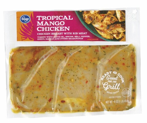 Kroger® Tropical Mango Chicken Breast Perspective: front