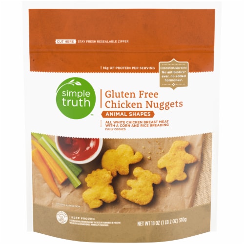 Simple Truth™ Gluten Free Animal Shapes Chicken Nuggets Perspective: front
