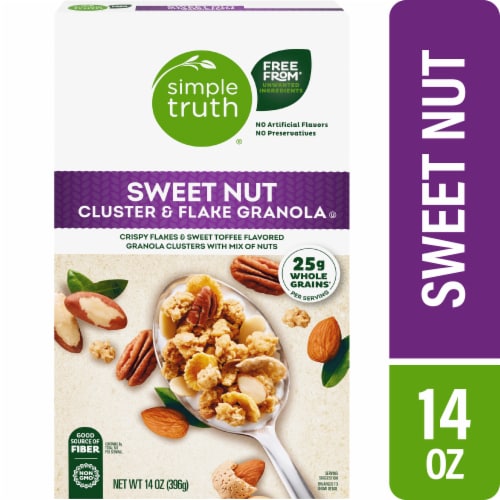 Simple Truth™ Sweet Nut Cluster & Flake Granola Perspective: front