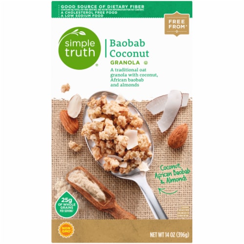 Simple Truth® Baobab Coconut Granola Cereal Perspective: front