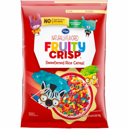 Kroger® Fruity Crisp Cereal Perspective: front
