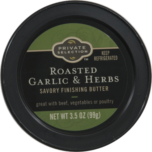 Private Selection™ Roasted Garlic & Herb Finishing Butter Perspective: front