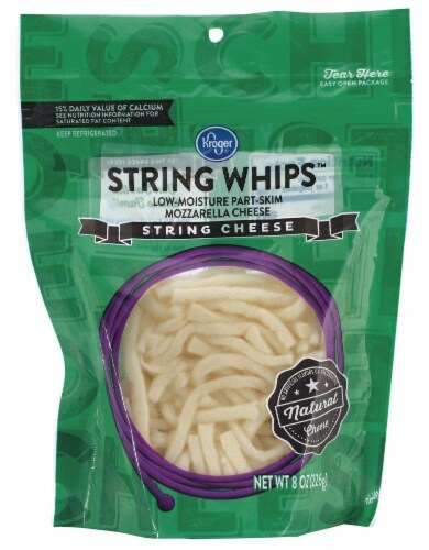 Kroger® String Mozzarella Cheese Whips Perspective: front