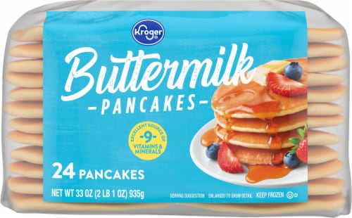 Kroger® Buttermilk Pancakes 24 Count Perspective: front