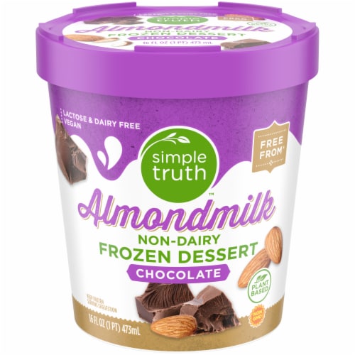Simple Truth™ Chocolate Almondmilk Dairy Free Frozen Dessert Perspective: front