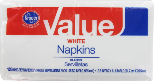 Kroger® Value Napkins Perspective: front