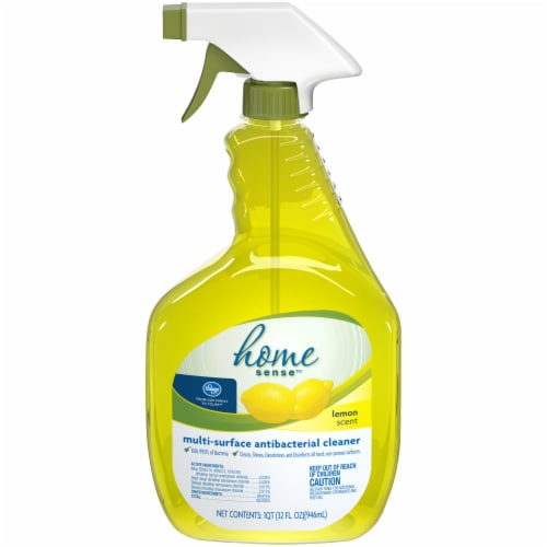 Kroger® Lemon Multi-Surface Antibacterial Cleaner Perspective: front