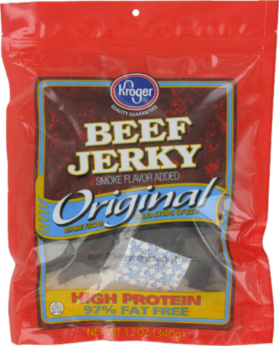 Kroger® Original Beef Jerky Perspective: front