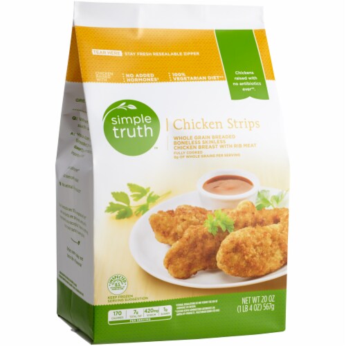 Simple Truth™ Breaded Chicken Strips Perspective: front
