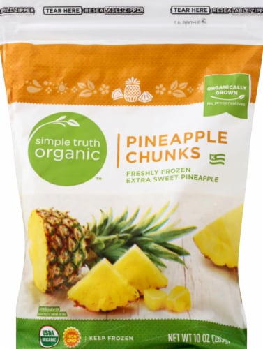 Simple Truth Organic™ Frozen Pineapple Chunks, 10 oz - Kroger