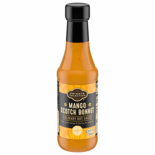 Private Selection® Indian Mango Scotch Bonnet Hot Sauce Perspective: front
