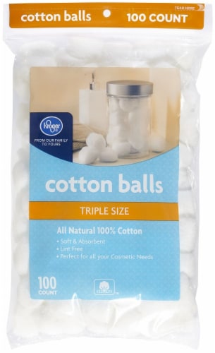 Curity NonSterile Large Cotton Balls 2601- 200 per Bag, 200 - Fry's Food  Stores