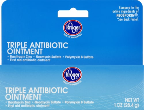 Kroger® Triple Antibiotic Ointment Perspective: front