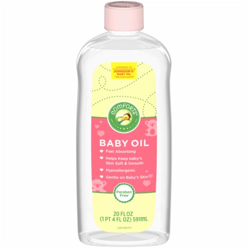 Comforts™ Baby Oil Perspective: front