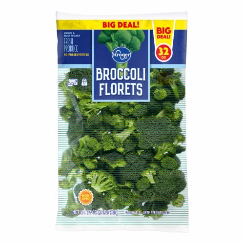 Kroger® Broccoli Florets BIG Deal! Perspective: front